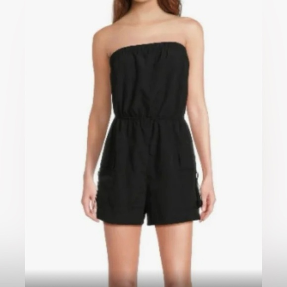 No Boundaries Utility Romper - Picture 1 of 9